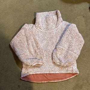 Lululemon Pink Restore Sherpa Pullover